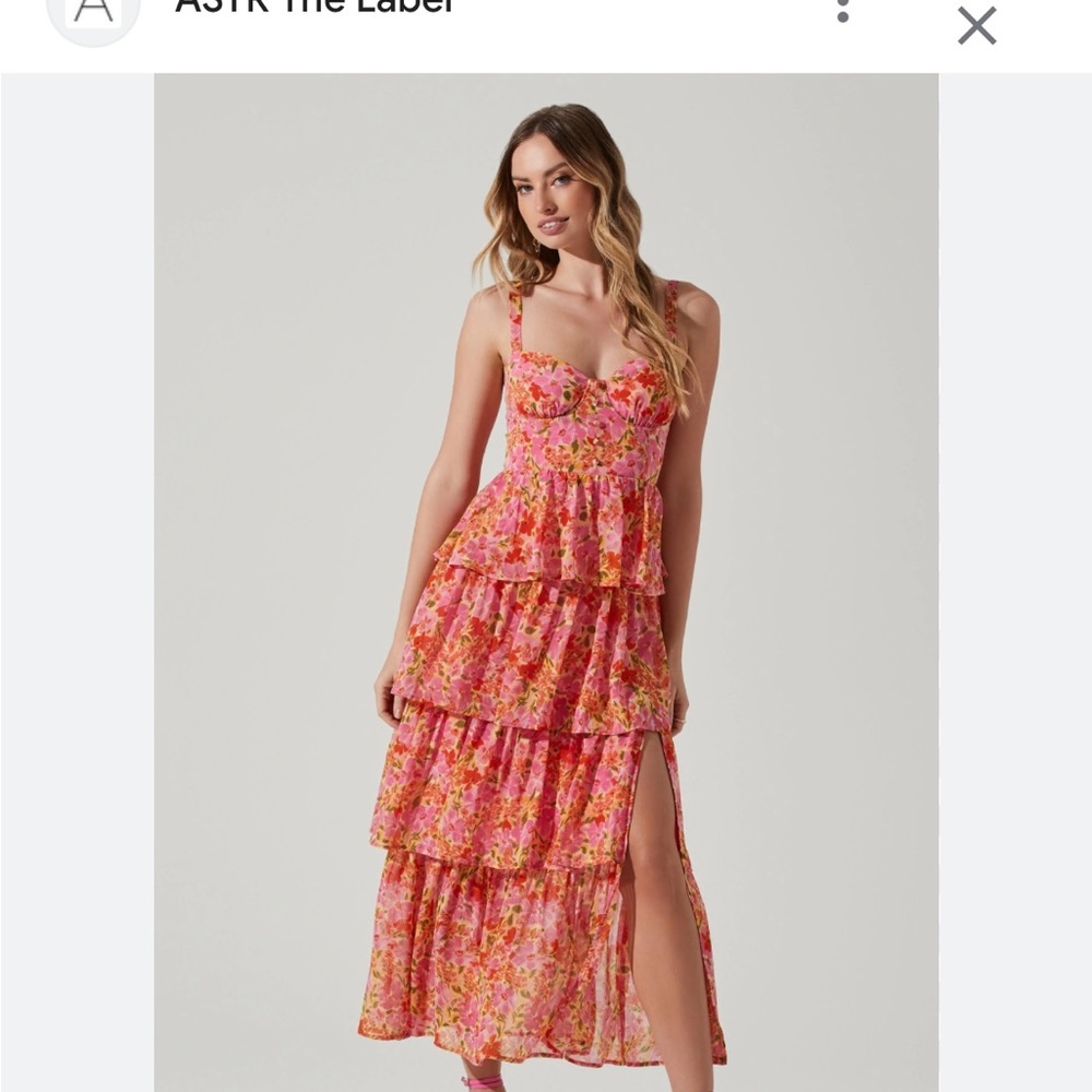 ASTR NWT Midsummer Floral Tiered